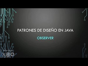 ¿Qué es el patrón Observer en Java?