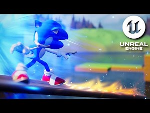 I Made My Own Sonic Level in Unreal Engine 5