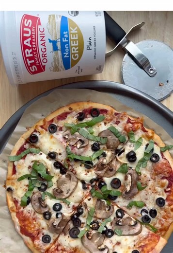 Pizza Dough Recipe with Greek Yogurt