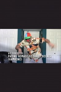 Paying homage to Sandy Becker (Hambone) | Vic DiBitetto