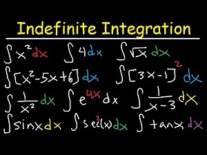 Indefinite Integral Video Lecture | Calculus - Mathematics