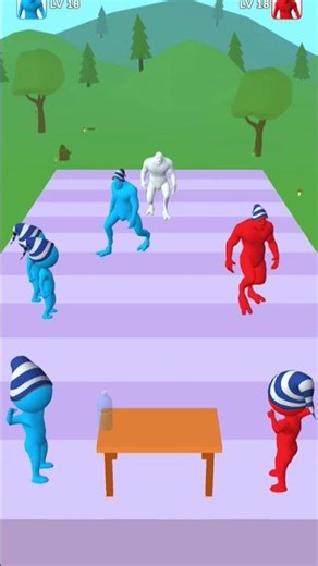 Blue Team vs Red Team sss🤯♥️💙#viral #ytshorts #shorts