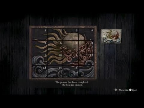 FATAL FRAME: Mask of the Lunar Eclipse - Sliding Puzzle With Numbers