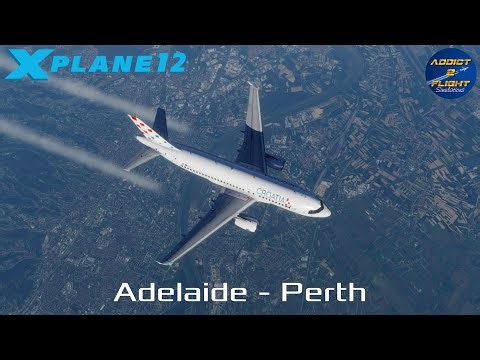 X-Plane 12 | ToLiss A319 Croatia Airlines | Adelaide → Perth – Prvi veliki prijelaz Australije