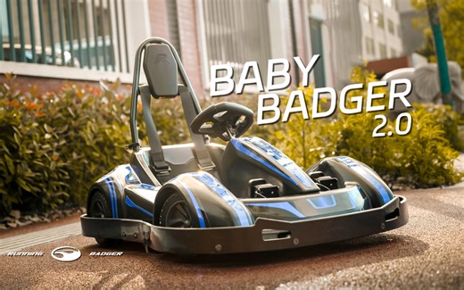 BABY BADGER 2.0儿童电动卡丁车静态展示