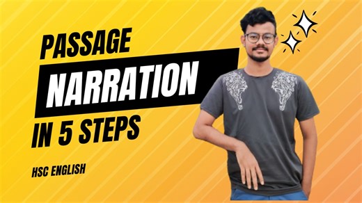 4.6K views · 44 reactions | Passage Narration || HSC || SSC || Board Question Analysis || A.S.M. Al Amin || English Apps #english #englishapp #hsc #hschannel #hsc_english_2nd_paper #education #exam #HSC #English #grammar #HSCExam #HSC2024 #hschannel #HSCAdmission #hscEnglish #HSC2025 | English Apps | Facebook