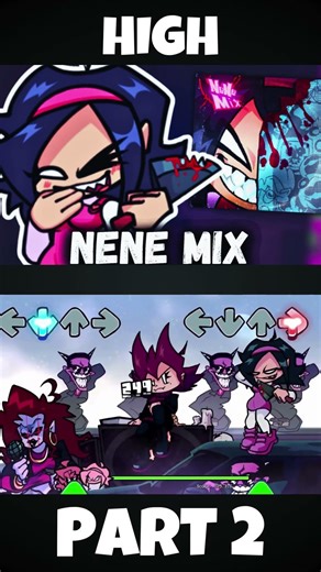 FNF - Nene MIX [PART 2|HIGH] (FNF MOD) #shorts