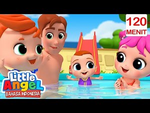 Bayi John Belajar Berenang | Little Angel Indonesia | Kartun dan Lagu Anak Favorit