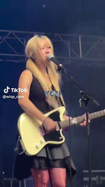 Wisp at Kilby Block Party 😍 #wisp #fyp #wispcore #shoegaze #relatable #real #yourface #lyrics #kilbyblockparty #festival