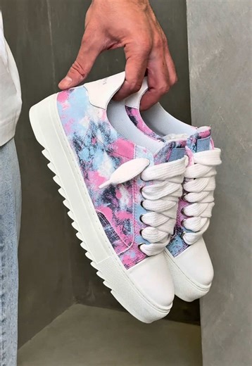 Launch of Camo Horizon Pink & Blue Footwear