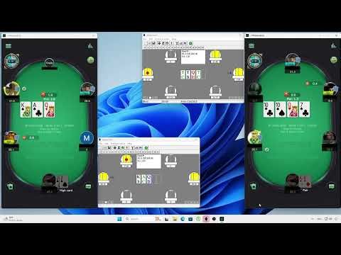 Poker bot for PPpoker gameplay video demonstration