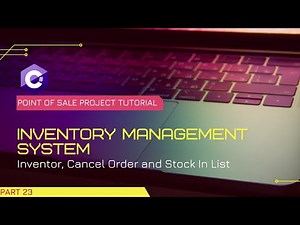 23.C# Project Tutorial (Inventory, Stock and Cancel Order list For POS and Inventory System) Part23