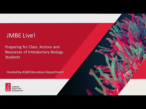 Preparing for Class: Actions and Resources of Introductory Biology Students