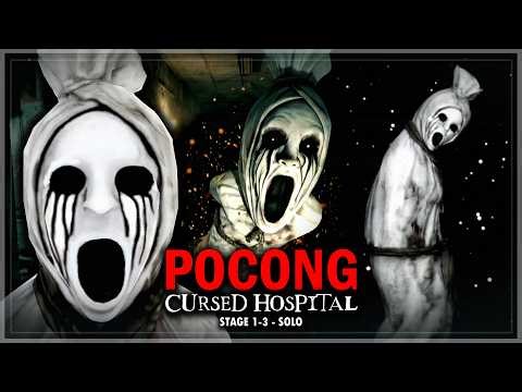 Pocong: Cursed Hospital - Stage 1-3 - Solo (Full Walkthrough) | Roblox