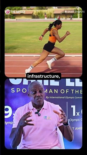 Olympic Legend Carl Lewis' Message To Young Indian Athletes | The Bridge