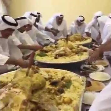 Arab Wedding Night Dinner Party - Walima Marriage Dinner