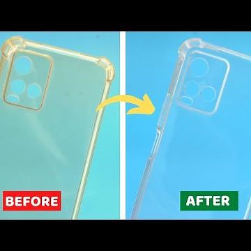 How to Clear a Phone Case that Turned Yellow With Baking Soda & Toothpaste