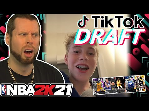 NBA 2K21 TikTok Draft