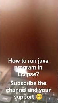 How to run Java program in Eclipse?#coder #java #javaprogramming #javatutorial #eclipse