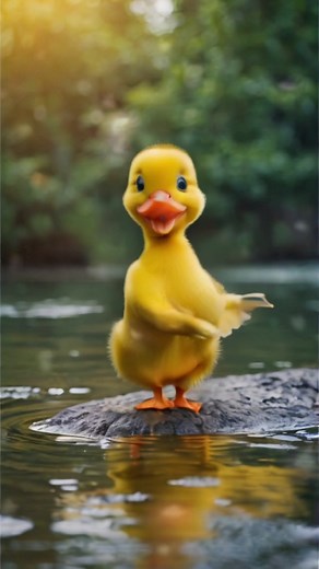 Chú Vịt Con Nhảy Đáng Yêu Trên TikTok