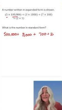 4th Grade Math (#3): Expanded Form to Standard Form (MA.4.NSO.1.2)