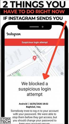 🚨Instagram Says "We Blocked a Suspicious Login Attempt" – 2 Steps to Protect Your Ac Immediately
