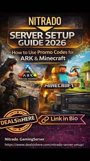 🎮 Nitrado Server Setup Guide 2026 #shorts #nitrado
