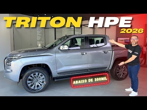 Mitsubishi Triton HPE 2026: Is it Worth It Below R$300,000?