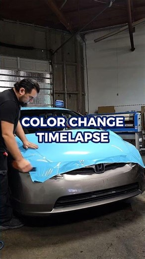 Honda Civic Color Change Wrap | Full Time-Lapse + Reveal