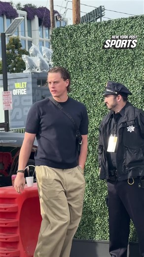 Joe Burrow at Michael Rubin’s Fanatics Super Bowl Party