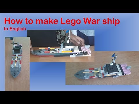 How to Make a Lego Warship | Navi ship | Navy Boat | Military Ship | battleship |