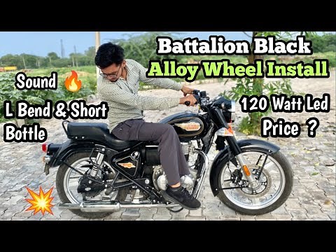 Battalion Black Bullet Modification L Bend With Short Bottle Or Alloy Wheel Install