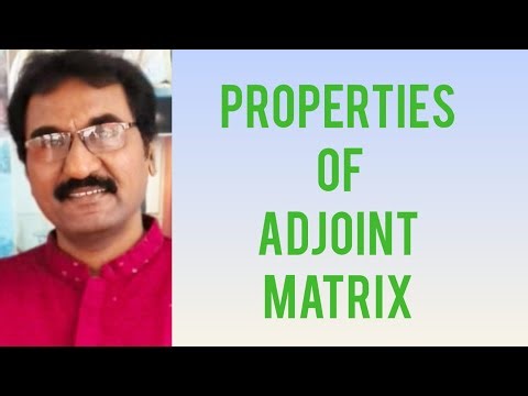 Properties of Adjoint Matrix | Easy Explanation | GSK MathsGuide