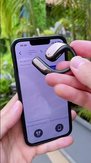 KI-Übersetzer im Ohr: Diese Open-Ear Kopfhörer sind ein Gamechanger! 🤯👂
