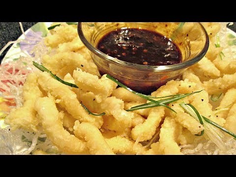 Salt and Pepper Calamari with Sweet Chili Dipping Sauce - PoorMansGourmet
