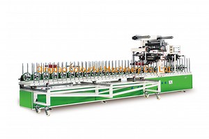 [Hot Item] 380V PVC and Veneer Laminating Profile Wrapping Machine with Video