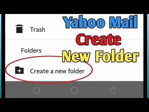 How to Create New Folder in Yahoo Mail | Yahoo Mail Tutorial