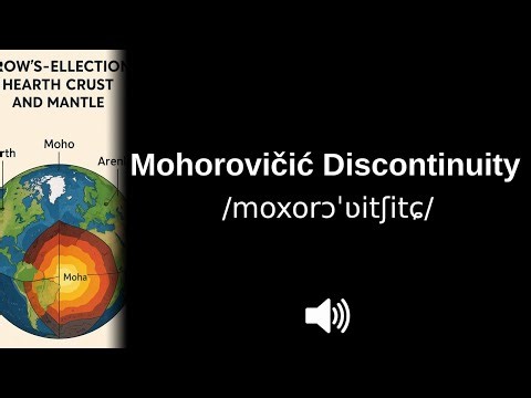 How to pronounce Mohorovičić Discontinuity (CORRECTLY!)