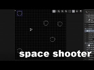 Aprenda a fazer um jogo no Game Maker - space shooter - jogo clássico de nave espacial - tutorial