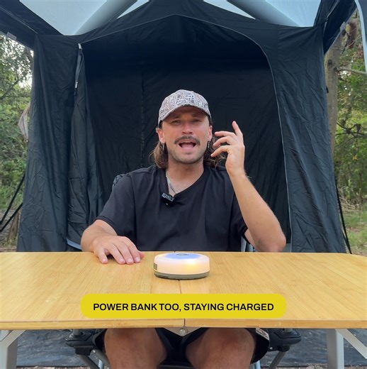 👋 Meet the GlowBuddy! The ULTIMATE 4-in-1 Camping Utility Lamp! 🏕️💡 Tired of fumbling in the dark? Running out of battery when you need it most? That ends now. Because GlowBuddy isn’t just a lamp… it’s your all-in-one survival sidekick 😎 ✅ 10M Auto-Retracting String Lights – Light up your campsite tangle-free! 🔆 ✅ Ultra-Bright Flashlight – Cuts through darkness for night hikes & late trips. 🌙🔦 ✅ Magnetic & Hook Mounting – Stick it. Hook it. Hands-free lighting, anywhere. 🧲🛠️ ✅ 5,000mAh 