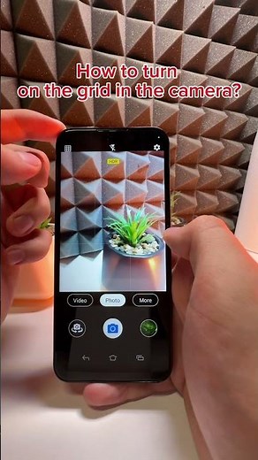 HOW TO TURN ON THE GRID IN THE CAMERA ON DORO 8100? #tutorial #fyp #howto #scroll #smartphone