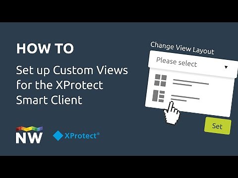 How to create custom views in the Milestone Smart Client