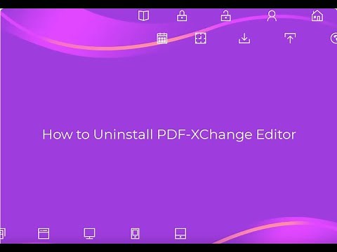 How to Uninstall PDF XChange Editor Completely