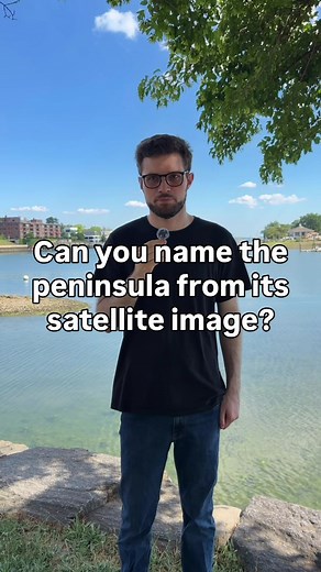 Name 10 Peninsulas from Satellite Images — Geography Quiz