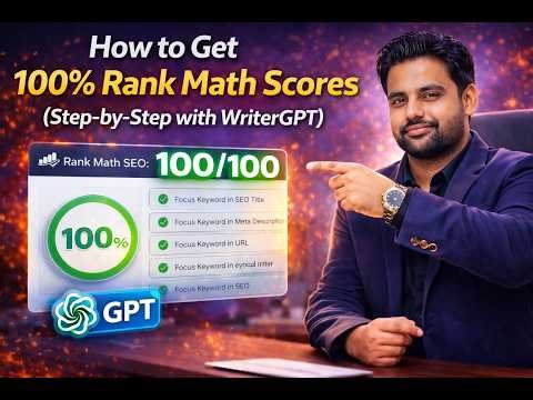 Rank Math 100% Score Hack Using WriterGPT (Full Tutorial)