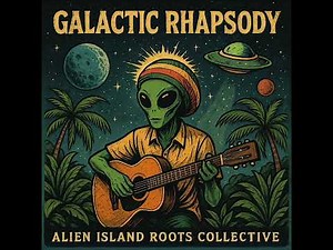 Galactic Rhapsody — Alien Island Roots Collective (Official Audio) | Cosmic Reggae-Dub Journey