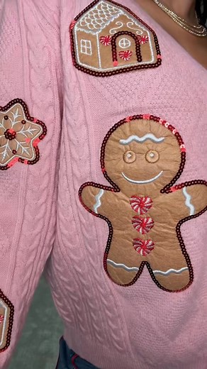 356 reactions · 24 shares | It's the peppermint buttons for me ✨ Our viral Gingerbread Cardigan just restocked in sizes S-3XL! https://byalexarae.com/products/gingerbread-dream-house-cardigan | By Alexa Rae Boutique | Facebook