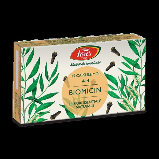 Biomicin, A14, 15 capsule moi