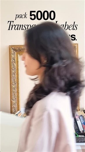 Small Business Packaging Hack ✨ Transparent Labels for Jars & Bottles