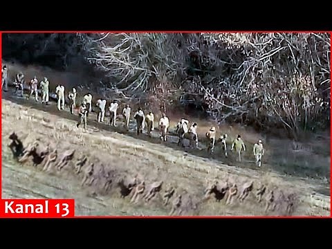 Russian soldiers shoot their own commander and troops surrender en masse